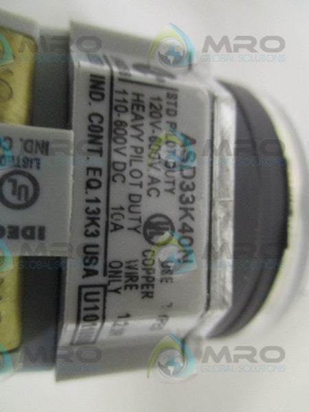 IDEC ASD33K40N KEY SWITCH NSMP
