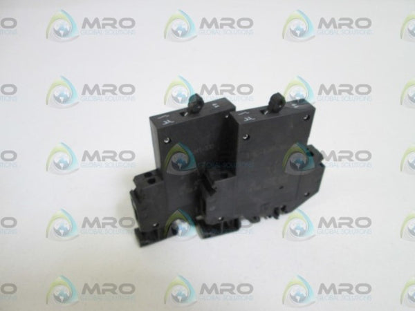LOT OF 2 PHOENIX CONTACT CIRCUIT BREAKER 6A TMC-1-M1-100-6A  UNMP