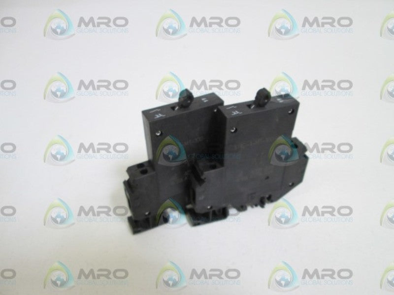 LOT OF 2 PHOENIX CONTACT CIRCUIT BREAKER 6A TMC-1-M1-100-6A  UNMP