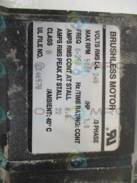 RELIANCE ELECTRIC H-3016-N-H00AA 6133-01-802 SERVO MOTOR 1 HP 5000 RPM UNMP