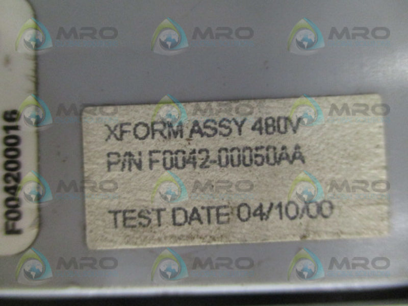 RAPISTAN SYSTEMS F0042-00050AA TRANSFORMER ASSEMBLY UNMP