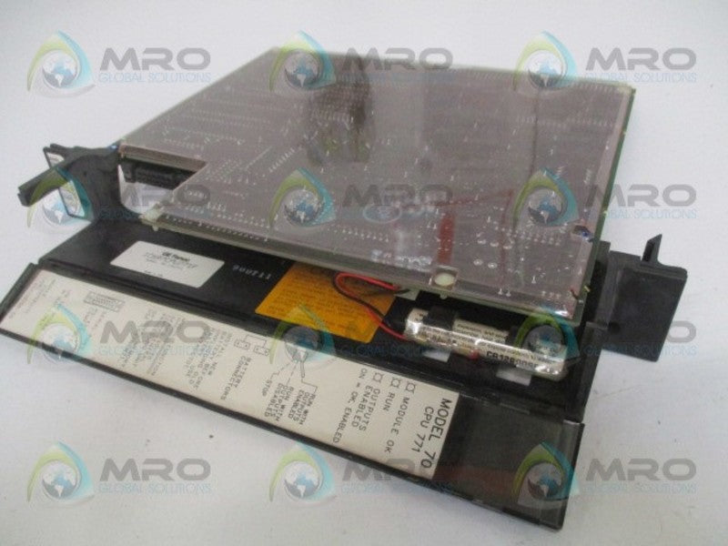 GE FANUC IC697CPU771F CONTROLLER PROCESS UNIT UNMP