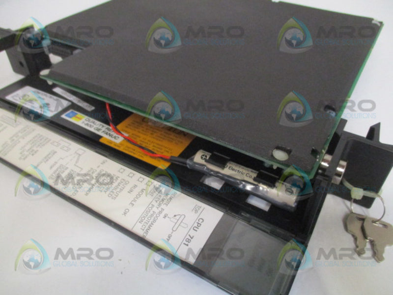 GE FANUC IC697CPU781-JE CENTRAL PROCESS UNIT (REMANUFACTURED) NSMP