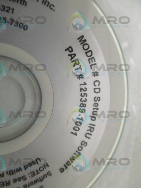 APG 125389-1001 CD SETUP IRU SOFTWARE  NSNP