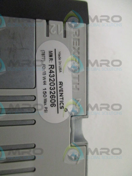 AVENTIC R432032606 PNEUMATIC DIRECTIONAL VALVE  NSMP