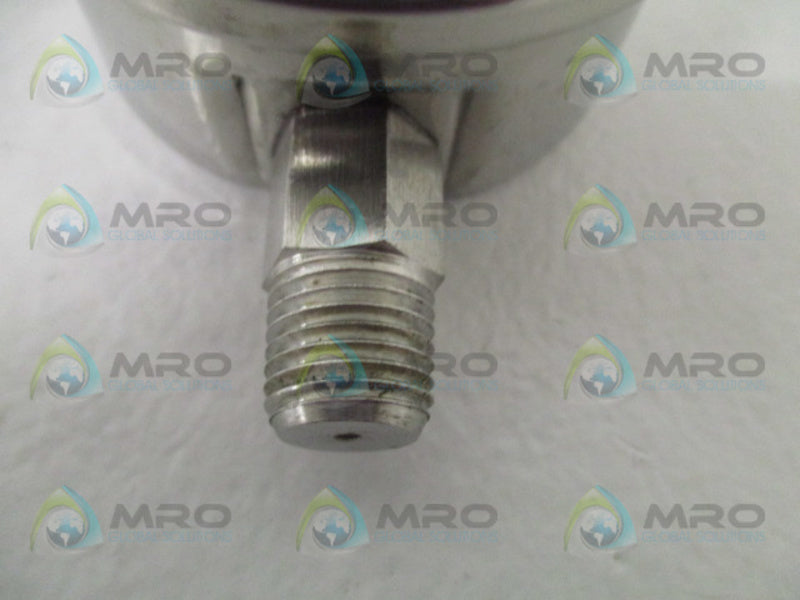 GRAINGER 4CFH2A PRESSURE GAUGE 0-30 PSI 0-200 KPA NSMP
