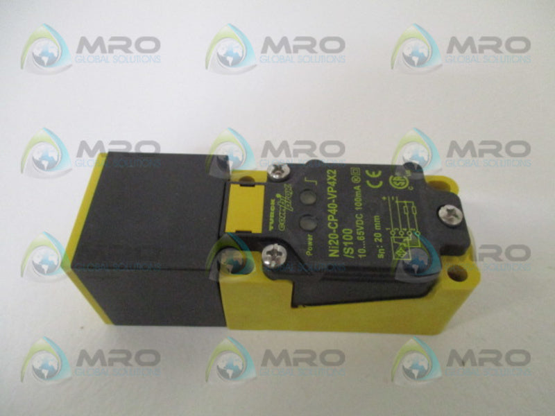 TURCK Ni20-CP40-VP4X2/S100 NSNP