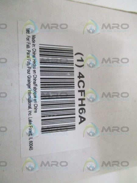 GRAINGER 4CFH6A PRESSURE GAUGE 0-200 PSI  0-1400 KPA NSMP