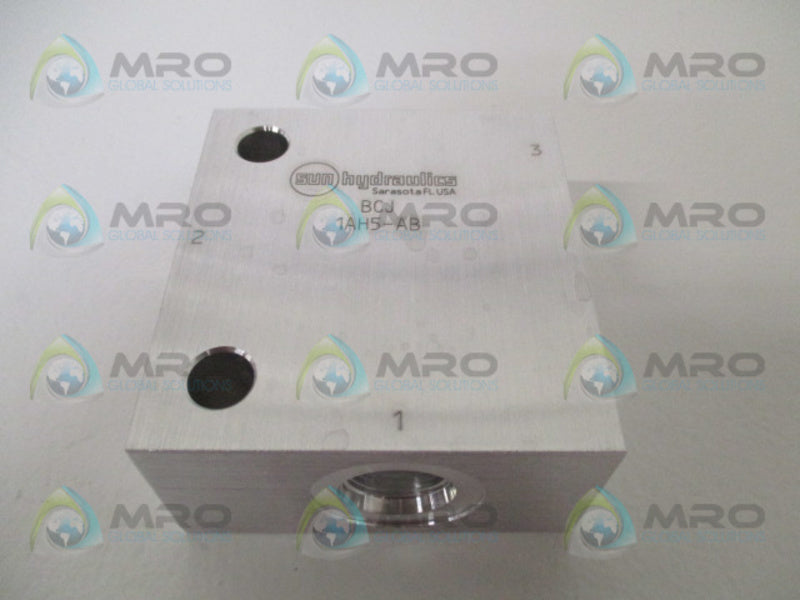 SUN HYDRUALICS BCJ HYDRUALIC VALVE NSMP