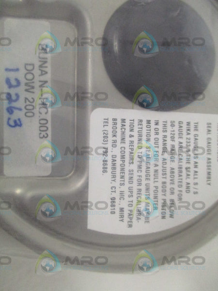 PMC N-HC.003 PRESSURE GAUGE 0-60 PSI 0-400 KPA NSNP