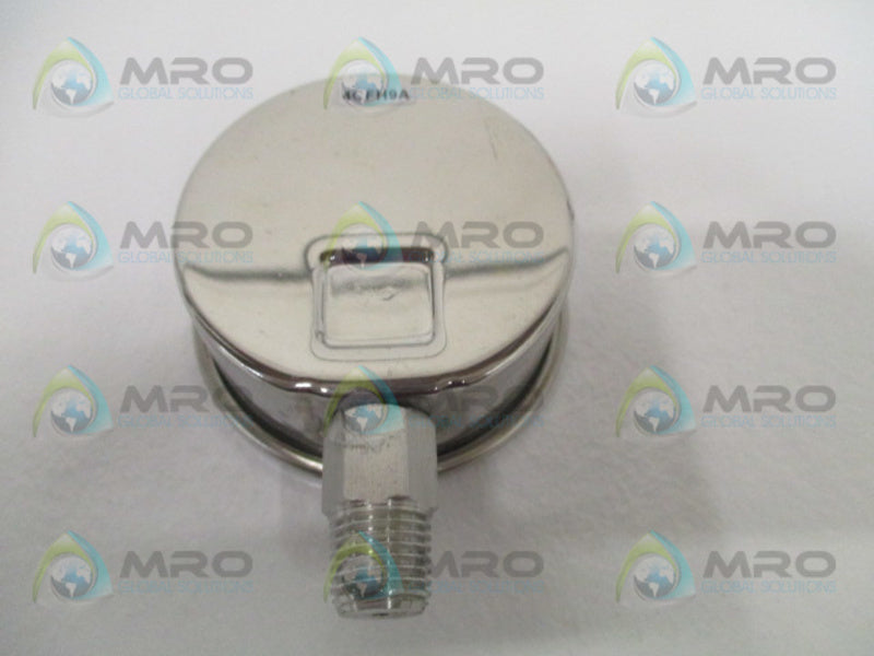 GRAINGER 4CFH9A PRESSURE GAUGE 0-600 PSI 0-4000 KPA NSNP