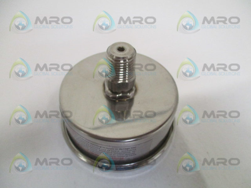 PIC SEC-302DFW-254I PRESSURE GAUGE 0-400 PSI/KPA/BAR NSMP