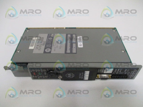 ALLEN BRADLEY 1785-LT3 SER. A F/W P PROCESSOR MODULE (NO KEY)  UNMP