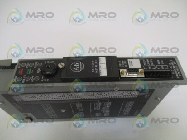ALLEN BRADLEY 1785-LT3 SER. A F/W P PROCESSOR MODULE (NO KEY)  UNMP
