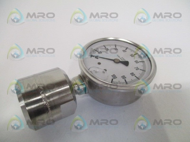 ENFM RV232A3E309KB3E PRESSURE GAUGE 0-100 PSI  NSMP