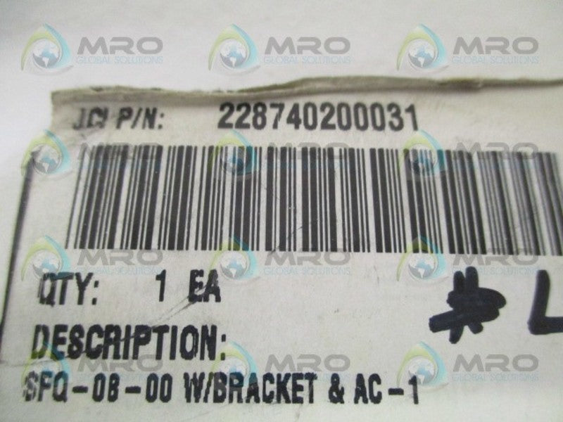 JOHN CRANE SFQ-08-00 228740200031 FLOW METER UNMP