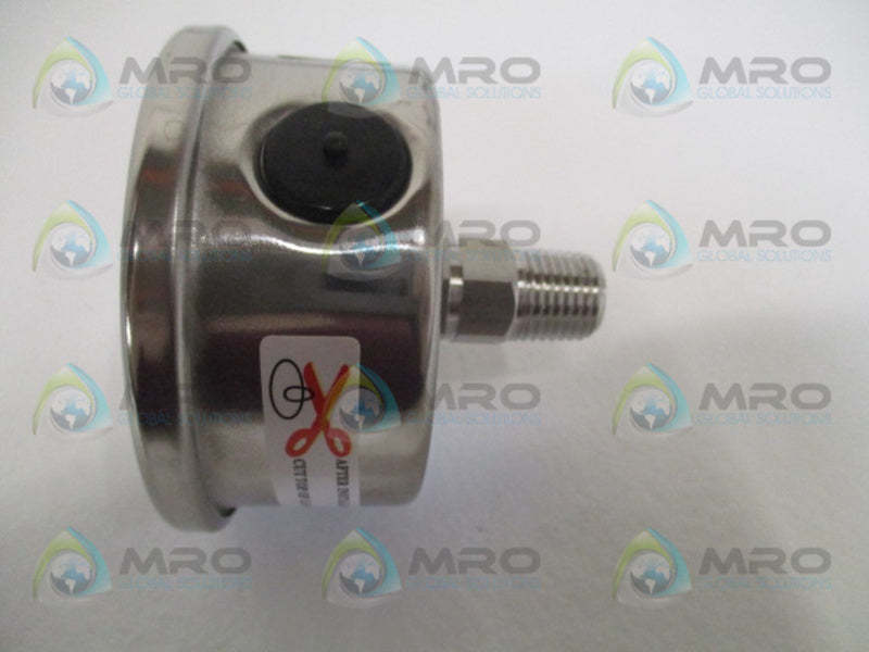 GRAINGER 4CFR7 PRESSURE GAUGE 0-160 PSI 0-1100 KPA NSMP