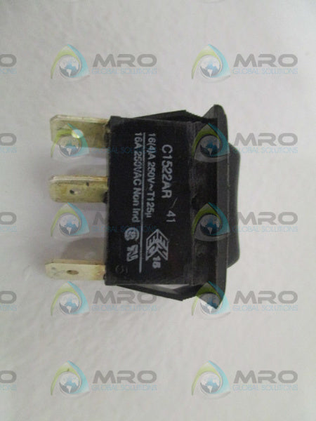 ARCOELECTRIC C1522AR ROCKER SWITCH  UNMP