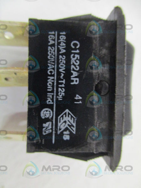 ARCOELECTRIC C1522AR ROCKER SWITCH  UNMP