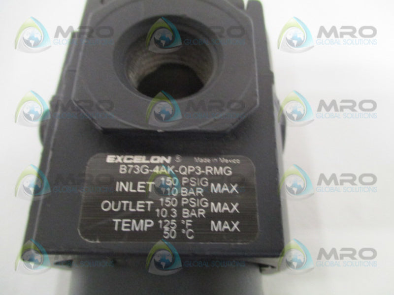 NORGREN B73G-4AK-QP3-RMG PNEUMATIC FILTER REGULATOR NSNP