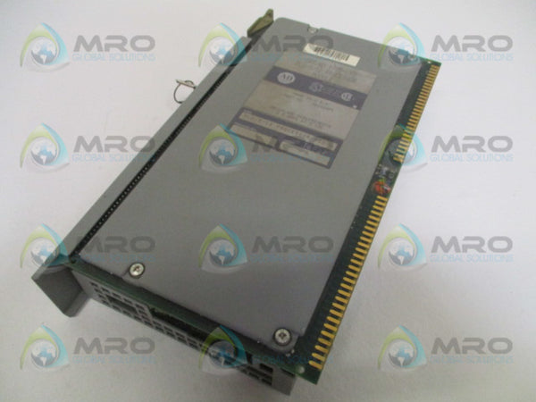 ALLEN BRADLEY 1785-LT3 SER. A F/W B PROCESSOR MODULE  UNMP