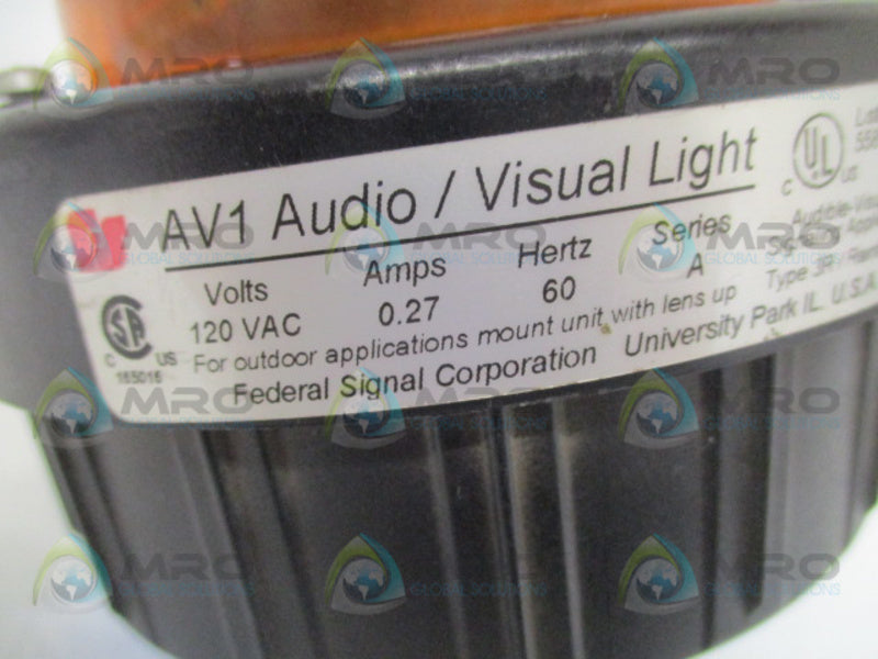 FEDERAL SIGNAL AV1 UNMP