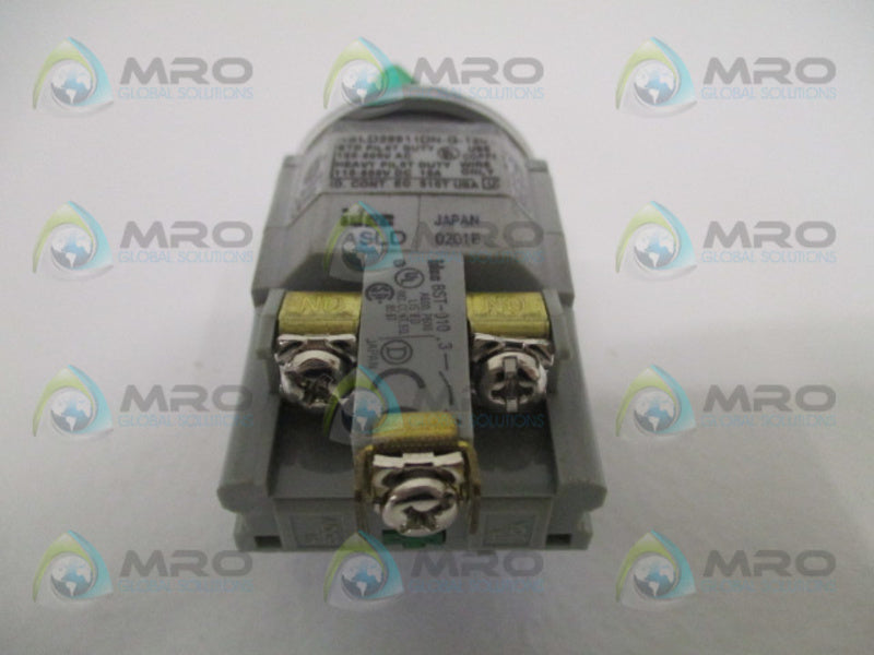 IDEC ASLD29911DN-G-120V GREEN SELECTOR PUSHBUTTON SWITCH NSNP