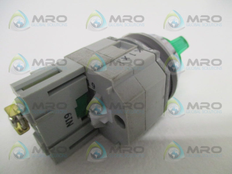 IDEC ASLD29911DN-G-120V GREEN SELECTOR PUSHBUTTON SWITCH NSNP