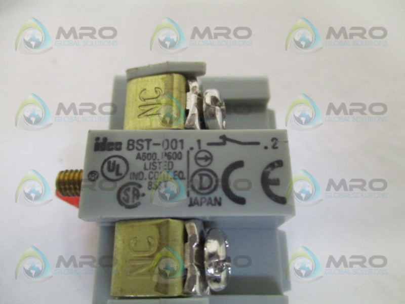 IDEC BST-001 CONTACT BLOCK UNMP