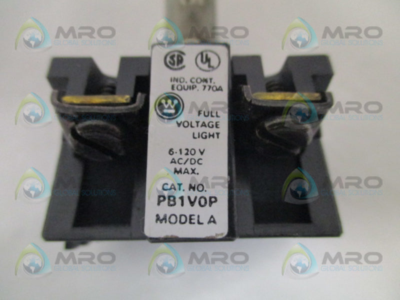 WESTINGHOUSE PB1V0P CONTACT BLOCK UNMP
