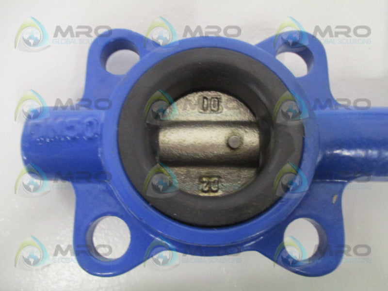 SMITH-COOPER WDNL2309 DN50 BUTTERFLY VALVE 2" 200 PSI NSNP
