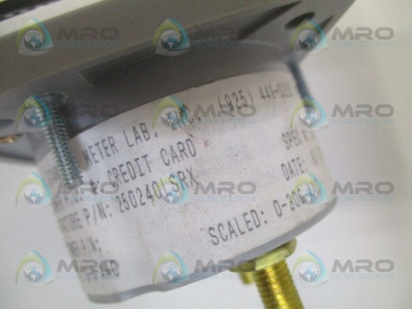 YOKOGAWA 230240LSRX PANEL METER 0-300 AC AMPS NSMP