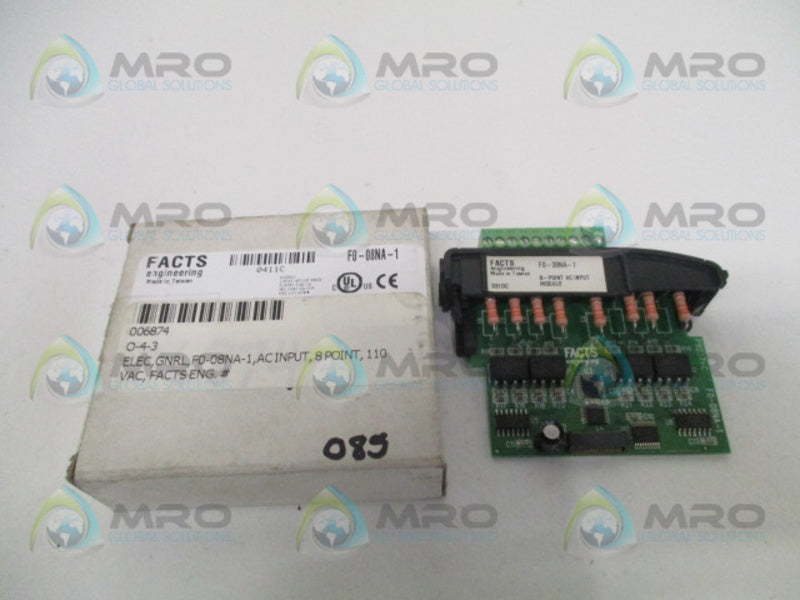 FACTS F0-08NA-1 AC INPUT MODULE  NSMP