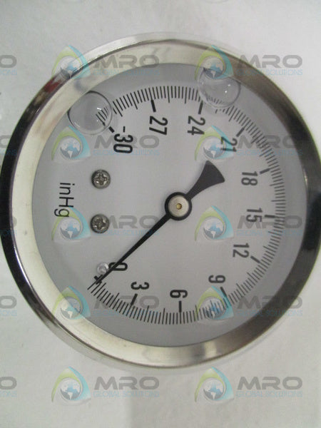 PIC S201L-254A PRESSURE GAUGE -30-0" HG NSMP