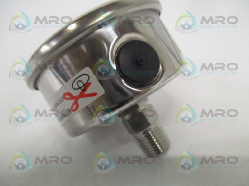GRAINGER 4CFR9 PRESSURE GAUGE 0-300 PSI 0-2000 KPA NSNP