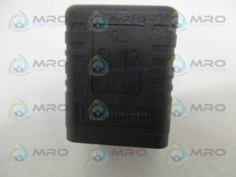 HIRSCHMANN B12GDM PLUG CONNECTOR UNMP