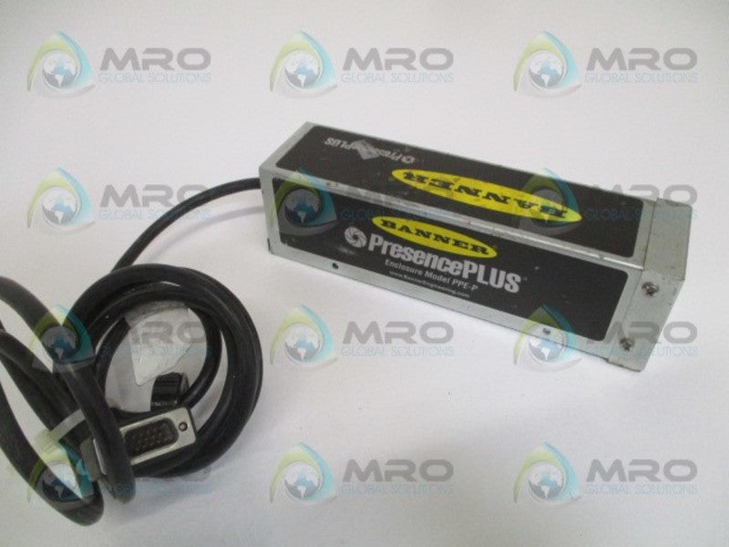 BANNER PRESENCEPLUS PPE-P PROTECTIVE METAL CAMERA ENCLOSURE  UNMP