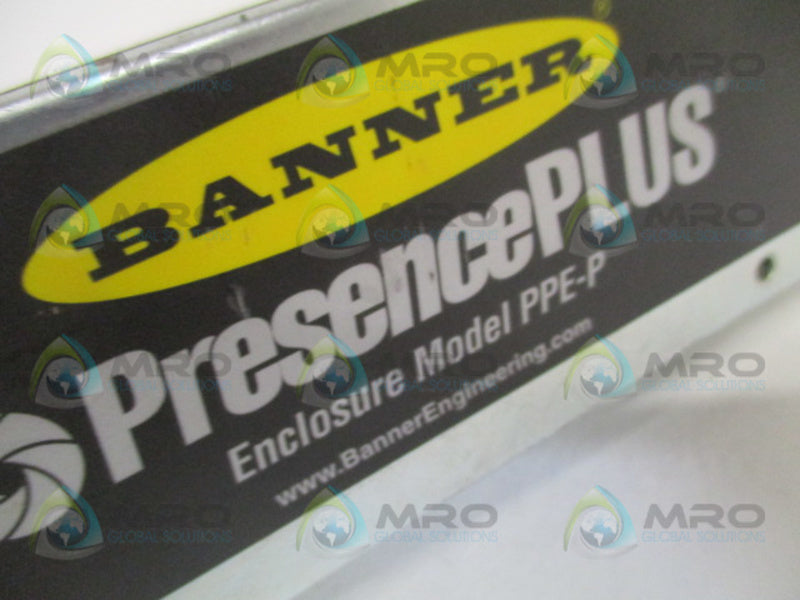 BANNER PRESENCEPLUS PPE-P PROTECTIVE METAL CAMERA ENCLOSURE  UNMP