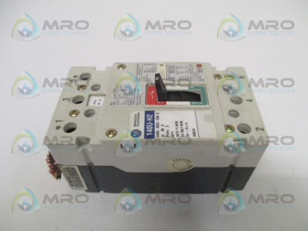 ALLEN BRADLEY 140U-H2C3-C80 SER. A CIRCUIT BREAKER 80A  UNMP
