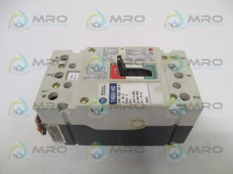 ALLEN BRADLEY 140U-H2C3-C80 SER. A CIRCUIT BREAKER 80A  UNMP