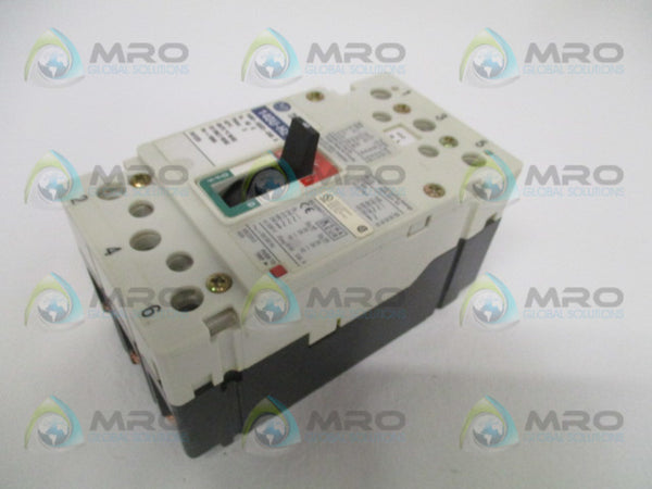 ALLEN BRADLEY 140U-H2C3-C40 SER. A CIRCUIT BREAKER 40A  UNMP