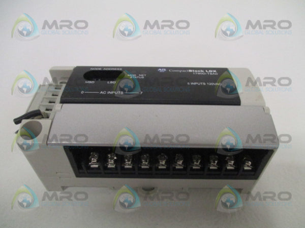 ALLEN BRADLEY CompactBlock LDX 1790D-T8A0 SER. A TERMINAL BLOCK  UNMP