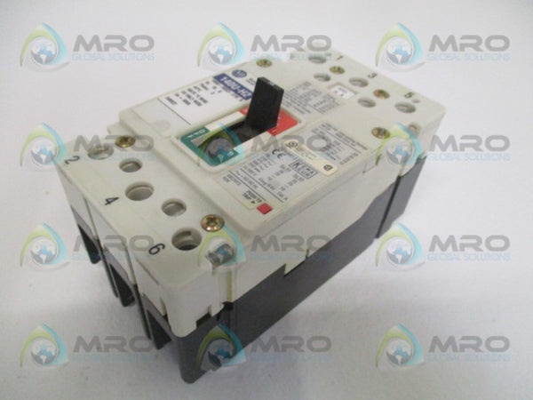 ALLEN BRADLEY 140U-H2C3-C15 SER. A CIRCUIT BREAKER 15A  UNMP
