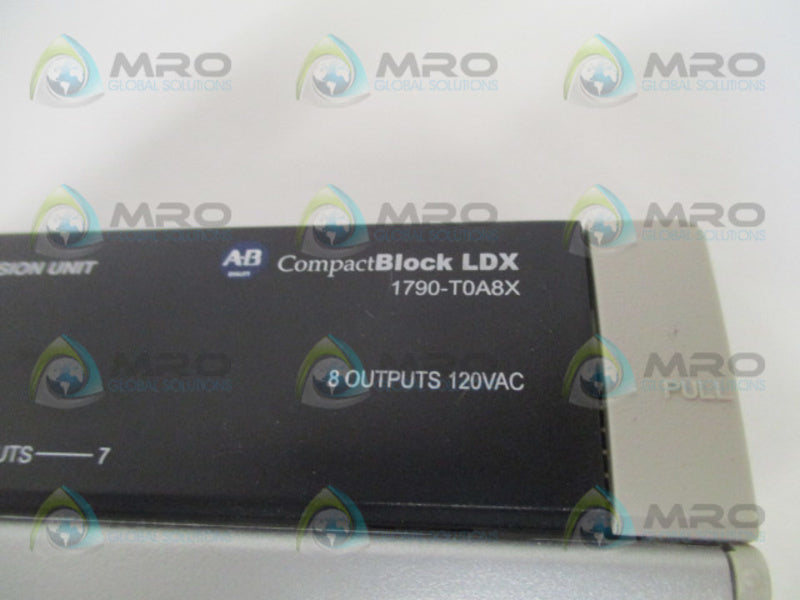INDUSTRIAL SPARE PART CompactBlock LDX 1790-T0A8X SER. A TERMINAL BLOCK  UNMP