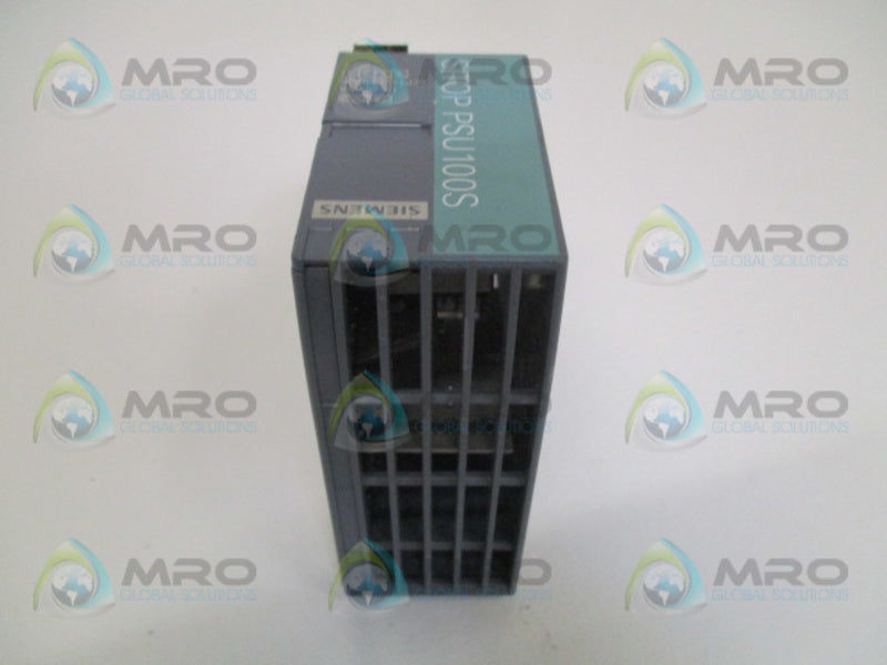 SIEMENS SITOP PSU100S 6EP1333-2BA20 POWER SUPPLY UNMP