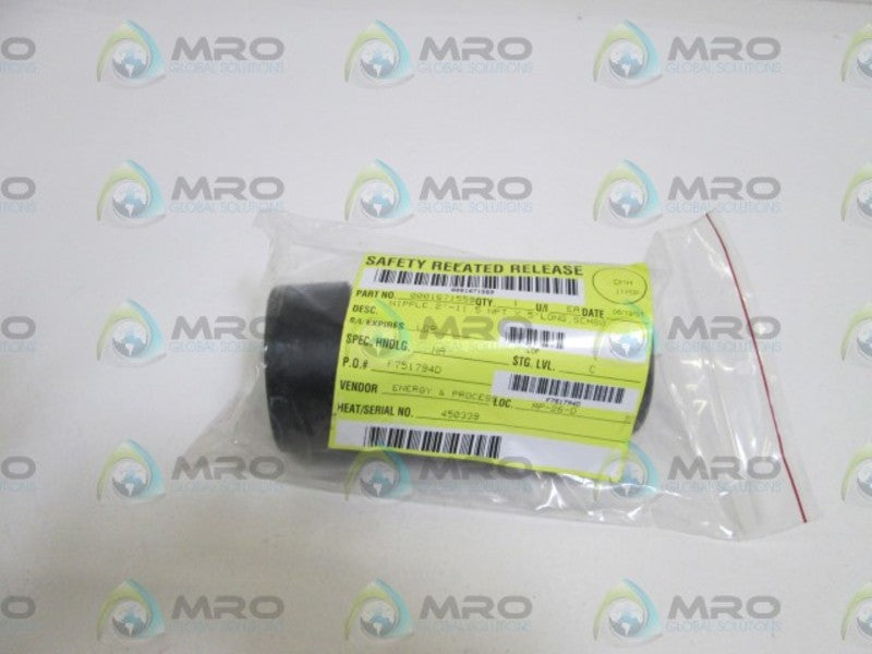 NIPPLE, 2"-11.5 NPT X 5" LONG, SCH80 0001671559  NSNP