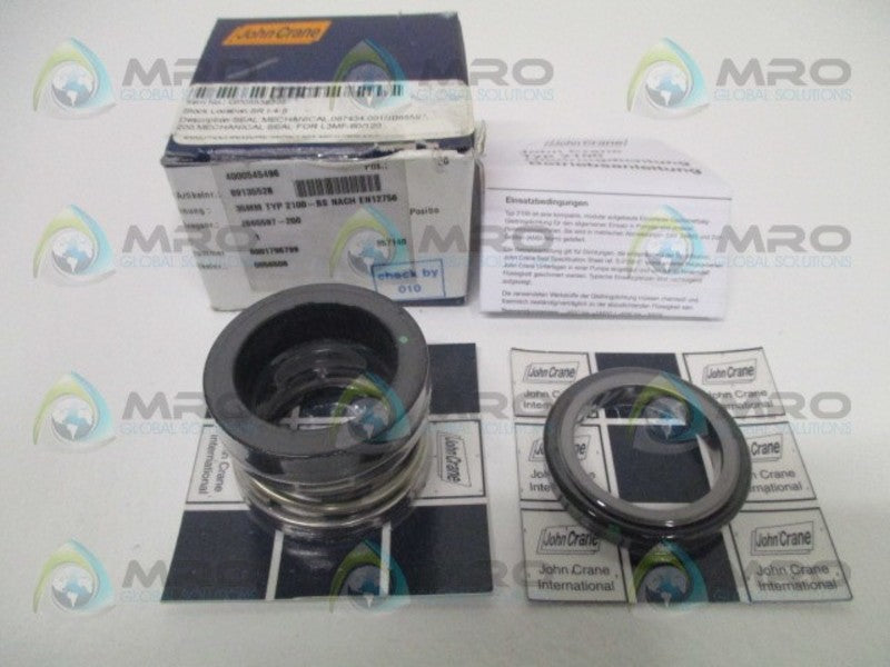 JOHN CRANE 89135528 2100-BS MECHANICAL SEAL KIT 35MM NSMP