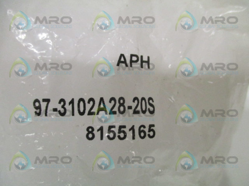AMPHENOL 97-3102A28-20S CIRCULAR CONNECTOR  NSMP