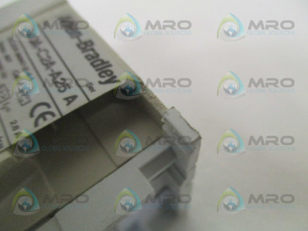 ALLEN BRADLEY 140A-C2A-A25 SER. A CIRCUIT BREAKER 0.16-0.25A (CRACKED)  UNMP