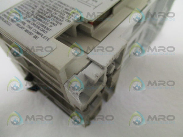 ALLEN BRADLEY 140A-C2A-A25 SER. A CIRCUIT BREAKER 0.16-0.25A (CRACKED)  UNMP